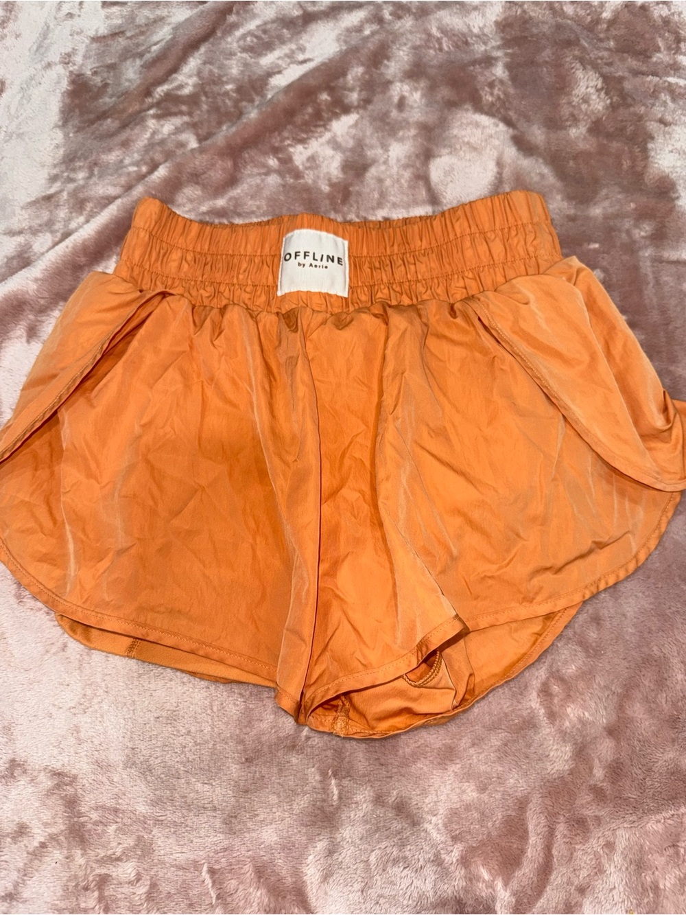 Offline aerie Orange Athletic Shorts